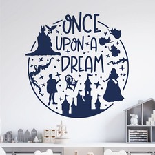 Once Upon a Dream - Sleeping Beauty Maleficent Disney Decal Wall Sticker