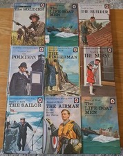9 Vintage Ladybird ‘People At Work’ Books Series 606B John Berry Airman X