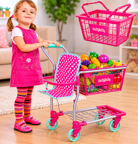 Kids shopping trolley - in, &