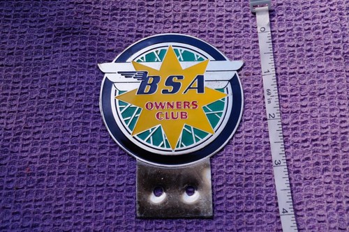 Bsa owners club - club, badge