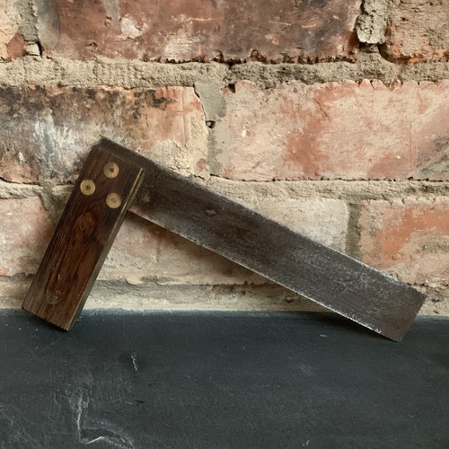 Vintage wood brass - wood,