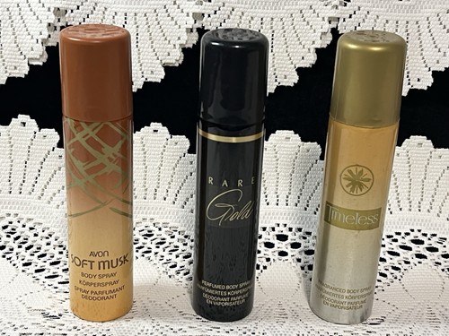 Avon perfume body sprays - x3,