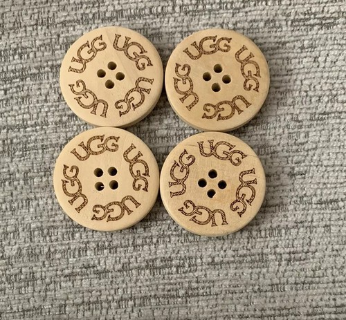 Ugg wooden buttons - wooden,