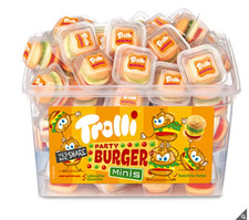 Trolley Mini Burgers, 600g  Lactose Free, Gluten Free, Pack of 60