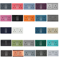 Plug Sockets 2 Gang 13 Amp