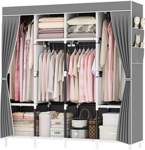 Portable wardrobe space - space, saving