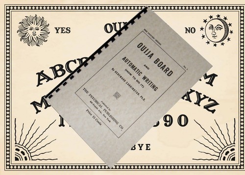 Ouija board and - ouija,