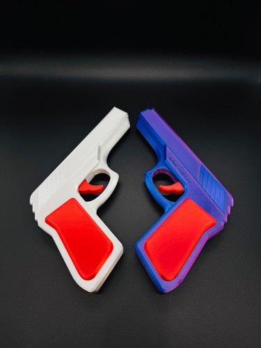Printed rubber band gun - printed, –