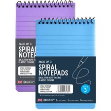 Spiral notepads pack - notepads, 3