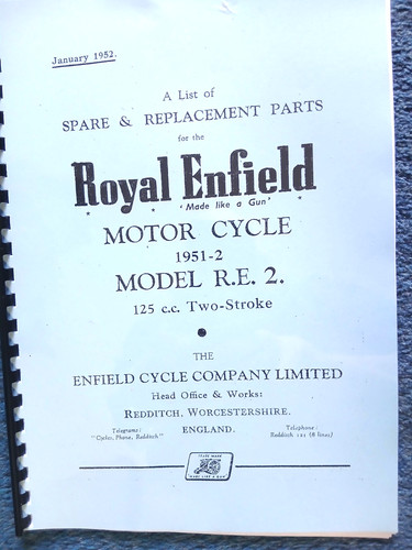 Royal enfield re2 125cc - royal,