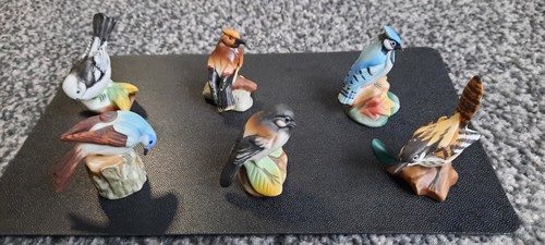 Miniature bird figurines 6 - miniature,
