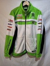 Vintage Honda Gresini Hrc Barracuda Fleece Jacket Motogp Green Mens Large