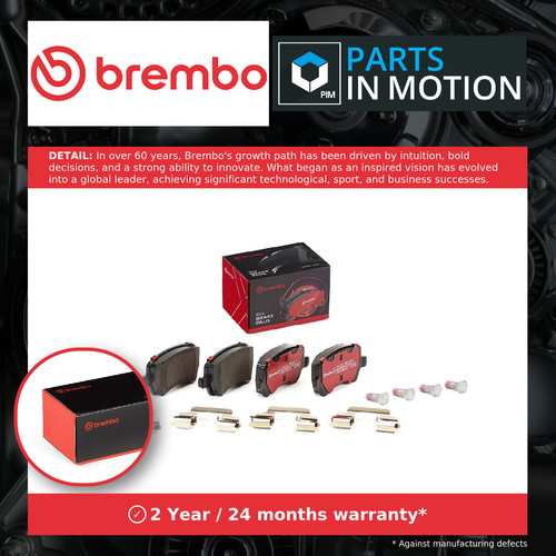 Brake pads set fits - brake,