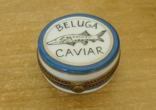 Limoges tin beluga caviar - of,