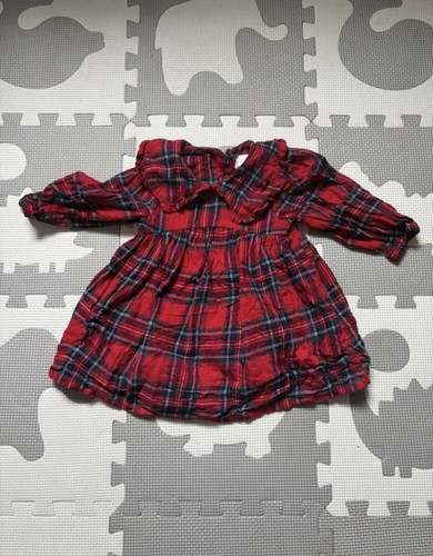Months long sleeve tartan - long,