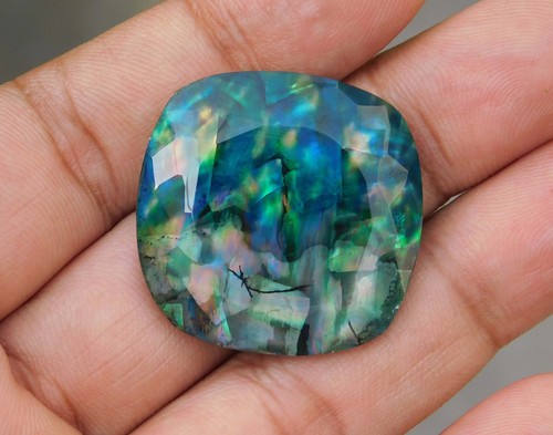 60cts huge natural - 48.60cts., cushion