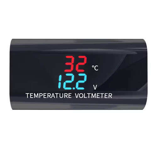 Voltmeter thermometer dual - thermometer,