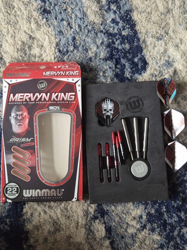 Winmau mervyn king darts 22g - king,