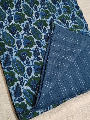 Indian hand block print - print, kantha