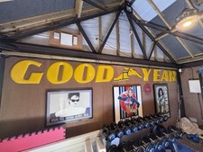 Enamel Good Year Sign