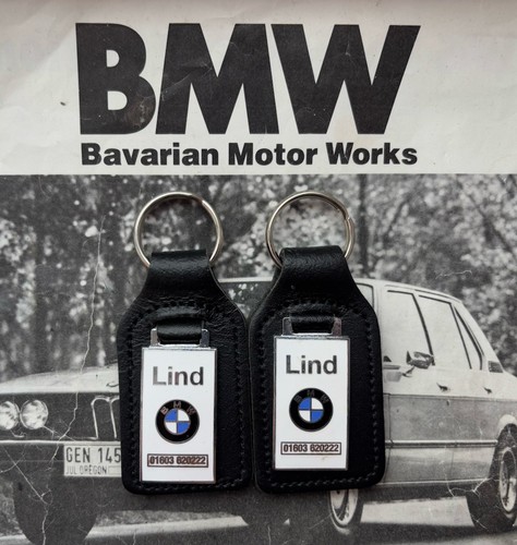 Two genuine bmw keyrings - two,