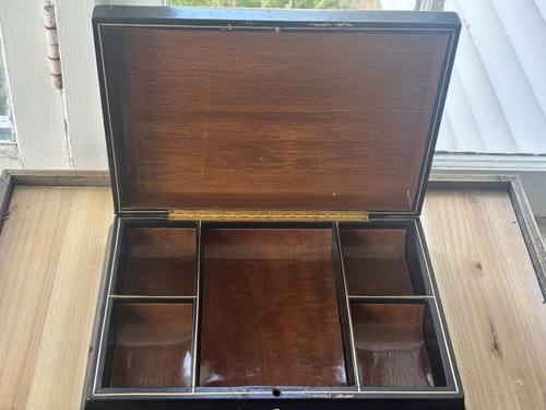 Vtg jewelry writing box - vtg, box,