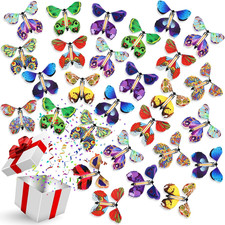 100 Pcs Magic Flying Butterfly