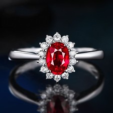 Crystal stone adjustable ring - crystal,