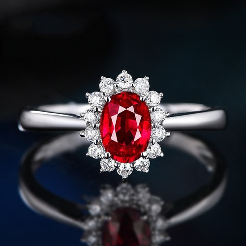 Crystal stone adjustable ring - crystal,
