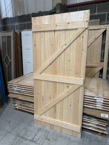 78x36 redwood braced - redwood,