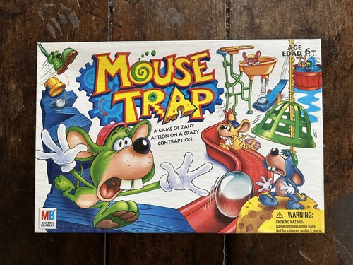 Vintage 2005 mouse trap - mouse, board