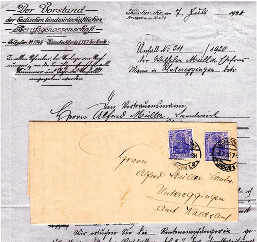 1920 2x20 germania - 2x20, pf.