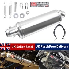 440mm Universal Motorcycle Muffler Exhaust Pipe For BMW Yamaha Kawasa UK