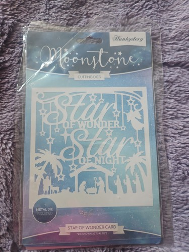 Hunkydory moonstone cut card - a,