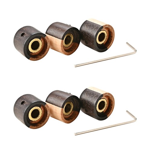 Count bass volume wood knob - 2,