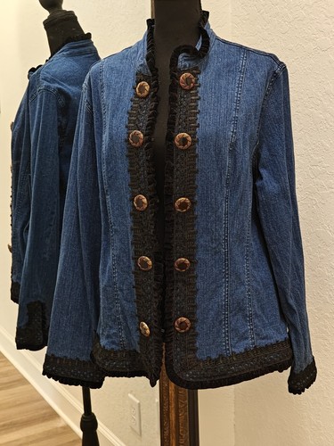 Upcycled true vtg - true, buttons