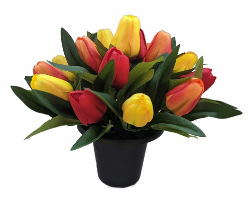 Artificial tulip flowers - flowers, in