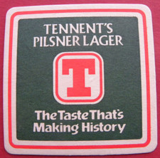 Tennents Beer Mat