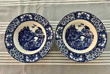 Willow Pattern 2 China Bowls - Olde Alton Ware