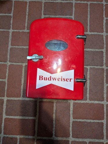 Budweiser mini fridge six pack - six,