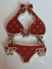 Geocoin - RED BIKINI - Unactivated,  RARE!!! geocaching