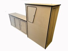 Vauxhall Vivaro Renault Trafic Campervan Camper  Kitchen Unit pod MDF2 LWB STD