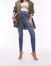 Topshop Jamie Mid Blue Skinny