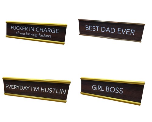 High quality desk sign - desk,
