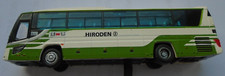 N Gauge Vehicles scale model vehicle Hiroden Coach Green & White Coach