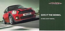 Mini John Cooper Works Accessories 2007 UK Market Small Format Foldout Brochure 