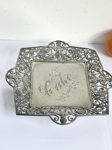 Antique vintage silver plated - antique,