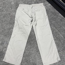 ROHAN Fusions Outdoors Walking Trousers Cream Mens Size W36 L29