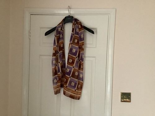 Vintage ladies brown - purple, &