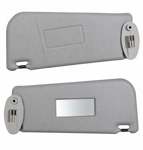 Gray sun visor set - gray,